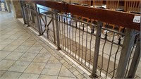 metal railing/ buddy counter 16'