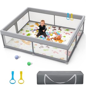 $100 71"x59" Extra Large Playard for Babies