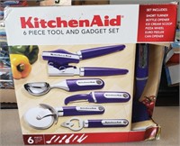 Kitchen Aid 6pc. Tool & Gadget Set- Purple