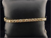 14K Gold Diamond tennis bracelet $29,550