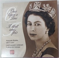Once Upon A Time Queen Elizabeth Coin Set
