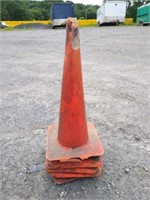 5 Orange Trafic Cones