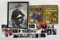 Pop Culture incl 1989 Batman Figures & Topps Cards