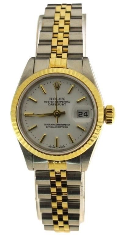 Rolex 69173 Lady Datejust 26mm Quickset Watch