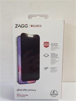 Zagg iPhone privacy shield for iPhone 14 pro max