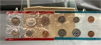 1968 P&D US mint coin set