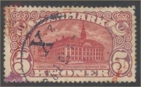 DENMARK #135 USED FINE-VF