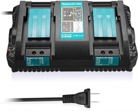 Powerextra DC18RD Dual Charger Compatible with