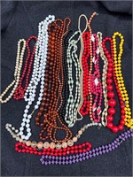 20 Single- Strand Bead Necklaces