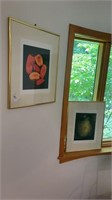 Set of 2 Evan Moran Signed Prints Peppers and Pear