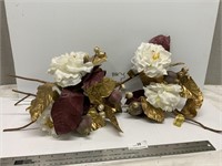 Lot Of Silk Flowers