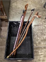 Walking Canes, Modern to Rustic