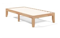 Twin Size 14'' Wooden Bed Frame Mattress Platform