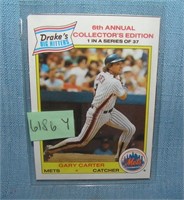 Vintage Drakes Gary Carter baseball