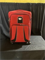 Red Jeep Brand Suitcase