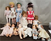 Lot of Vintage Dolls