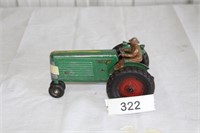 Oliver 77 w/ driver toy tractor