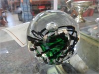 Langham English Art Glass Paperweight