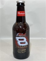 Large Dale Earnhardt Jr. Budweiser Glass Bottle