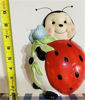 Vintage Ladybug Cookie Jar