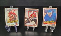 1981-82 O Pee Chee hockey cards