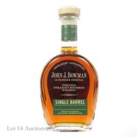 John J. Bowman Single Barrel Bourbon (Green)