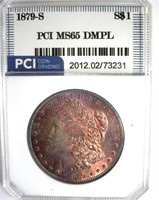 1879-S Morgan MS65 DMPL LISTS $1450
