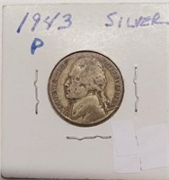 1943 P War Nickel (Silver)