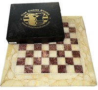 Marble Staunton Classic Chess Set