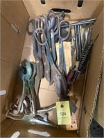 box lot heavy duty tools scissors