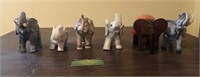 Assorted Elephant Figurines