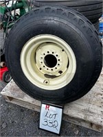 11L-15 Tire On 6 Bolt Rim