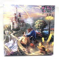 Disney Canvas Print Thomas Kinkade Beast