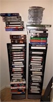 810 - LOT OF MIXED VHS & MORE