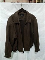 Leather jacket with Croft & Barrow label size XL