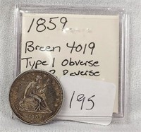 1859 Quarter  AU Breen 4019 – Breen Says Very