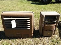 Vintage propane heaters