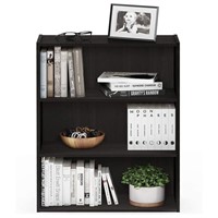 Furinno Pasir 3 Tier Open Storage Wooden Bookshelf