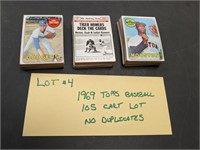 1969 Topps Baseball Cards