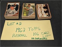 1962 Topps Baseball Cards