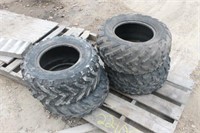 (4) ATV Tires