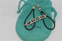 Tiffany & Co Atlas 2003 Roman Numeral bracelet