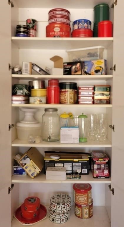 K - EVERYTHING IN THE CABINET!