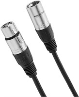 AmazonBasics XLR Male to Female Microphone Cable -