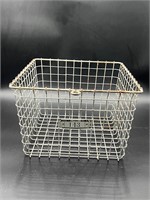 Vintage Locker Basket - 143 Lyon tag