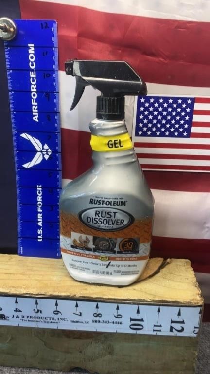 Full Bottle of Rustoleum Rust Remover