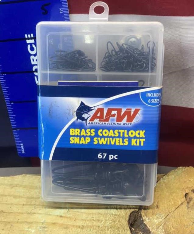 Brass Snap Swivel Kit for Saltwater Fishing