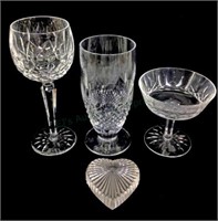 (17pc) Waterford Crystal Stemware Glasses
