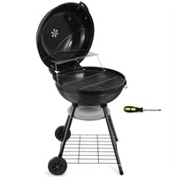 E9251  Walchoice 22" Charcoal Grill with Thermomet