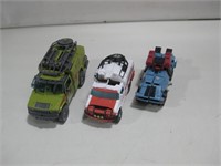 Three Transformers Toys